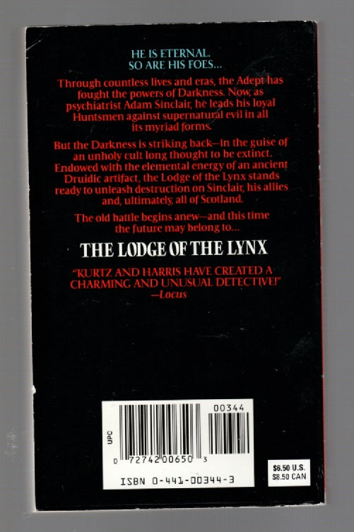 The Lodge Of The Lynx fantasy paperback Books