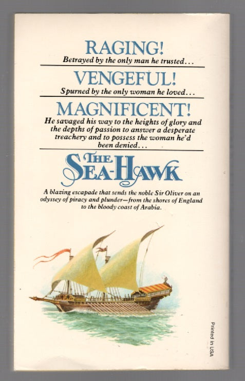 The Sea-Hawk historical fiction paperback Books