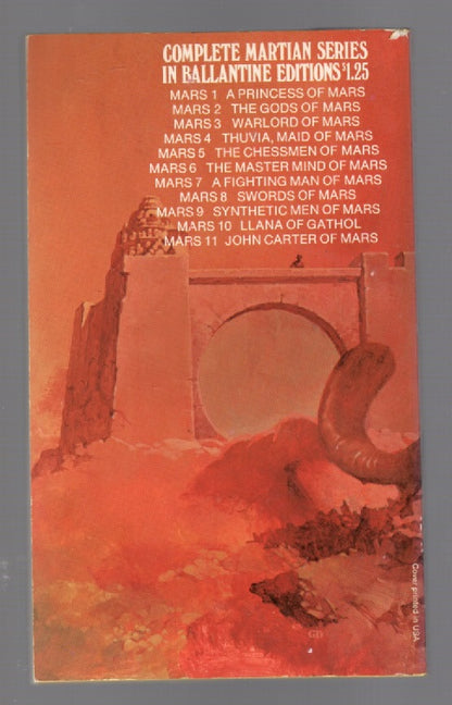 Thuvia, Maid Of Mars Classic Science Fiction paperback science fiction Vintage Books