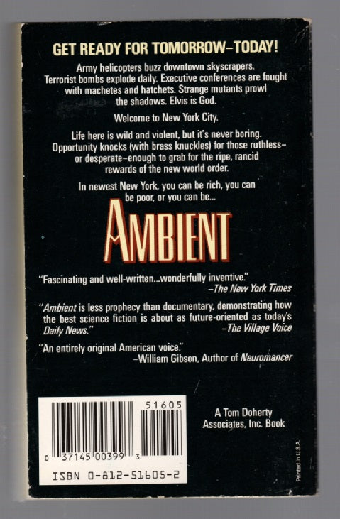 Ambient paperback science fiction book