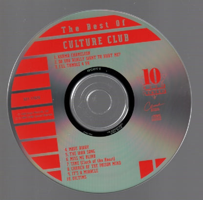 The Best Of Culture Club 80's music CD Pop Music Music