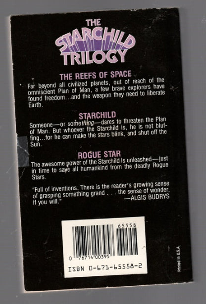 The Starchild Trilogy paperback science fiction Books
