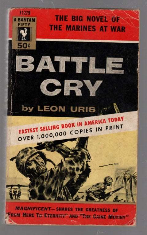 Battle Cry Military Fiction paperback Vintage Books