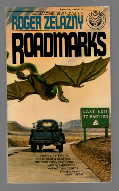 Roadmarks paperback science fiction book
