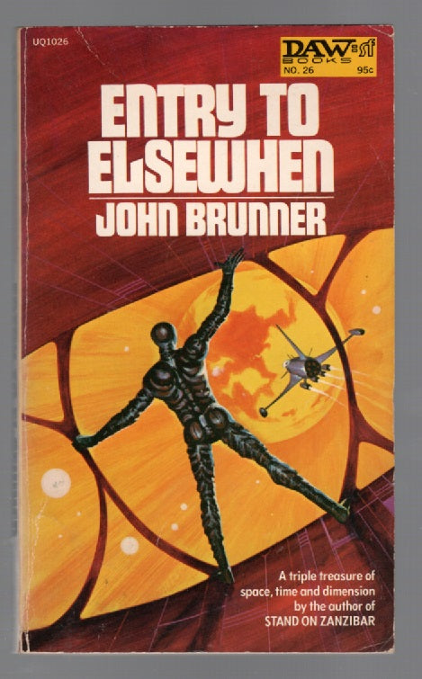 Entry To Elsewhen Classic Science Fiction paperback science fiction book