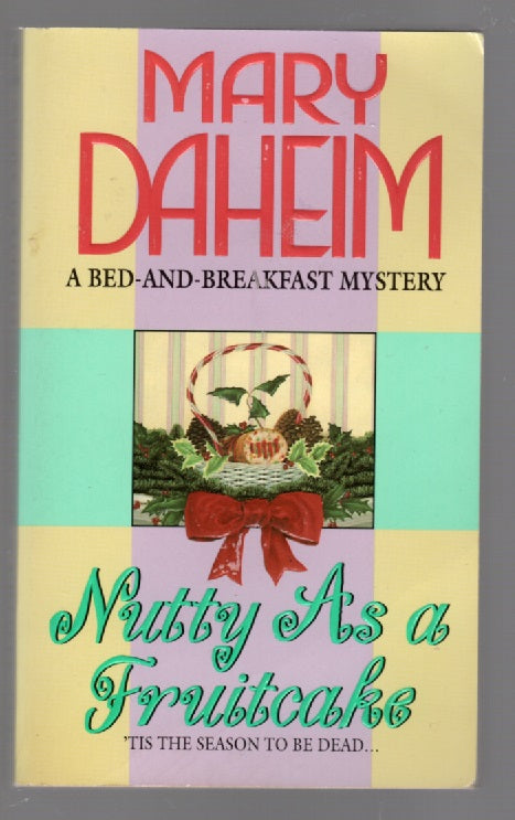 Nutty As A Fruitcake Crime Fiction mystery paperback book