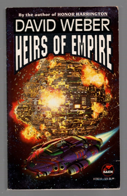 Heirs Of Empire paperback science fiction Space Opera book