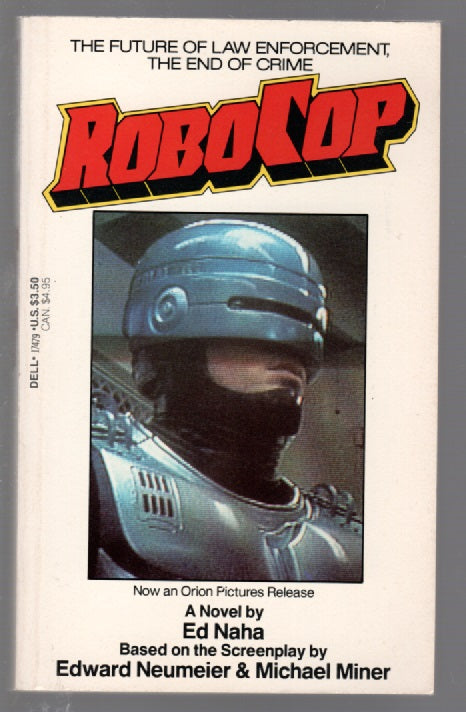 RoboCop Movie Tie-In paperback science fiction Vintage Books