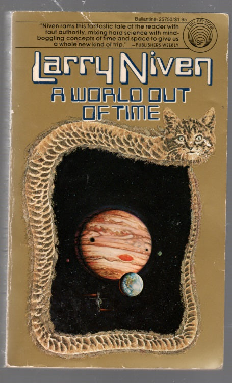 A World Out of Time cat paperback science fiction used Books