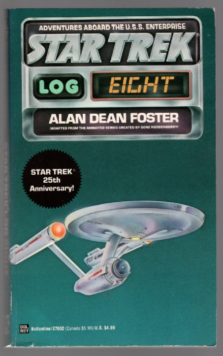 Star Trek Log Eight fantasy paperback science fiction Star Trek Books