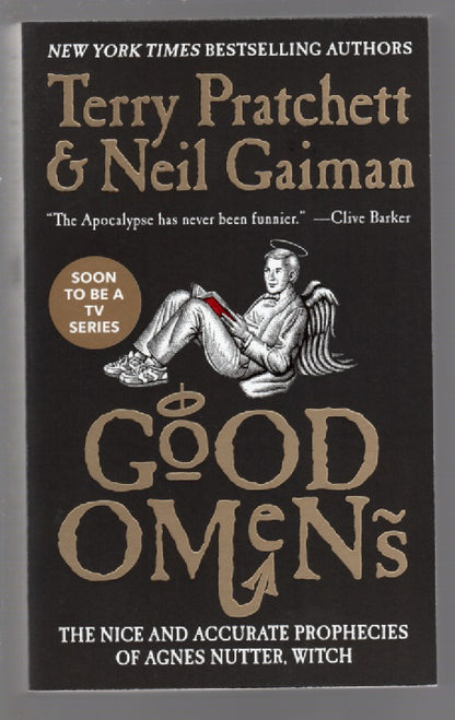 Good Omens (Black Cover) fantasy paperback science fiction Books
