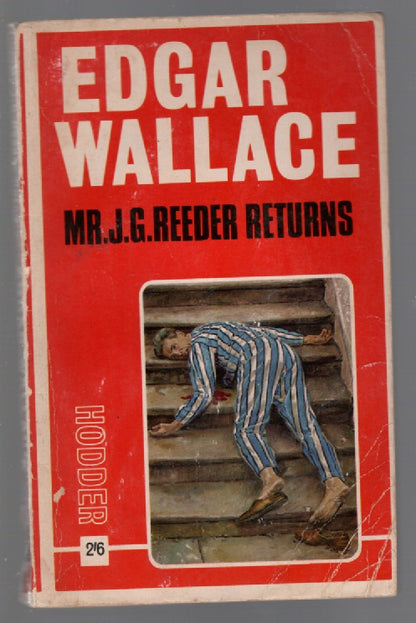 Mr. J.G. Reeder Returns Crime Fiction paperback Vintage