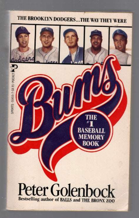 Bums Baseball Nonfiction paperback Sports Books