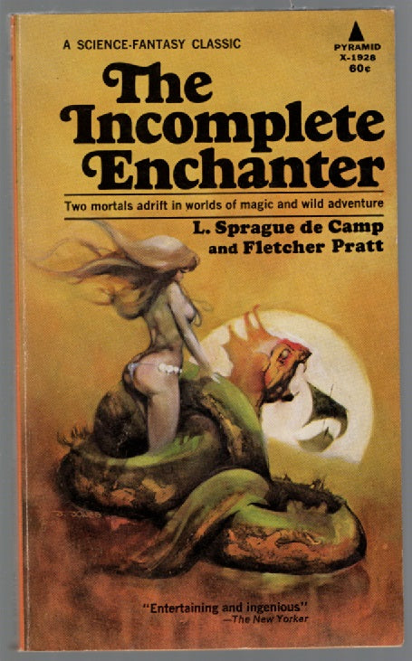 The Incomplete Enchanter Classic Science Fiction fantasy paperback Vintage Books