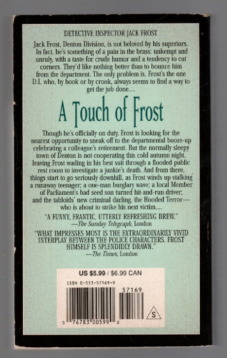 A Touch Of Frost Crime Fiction mystery paperback Books