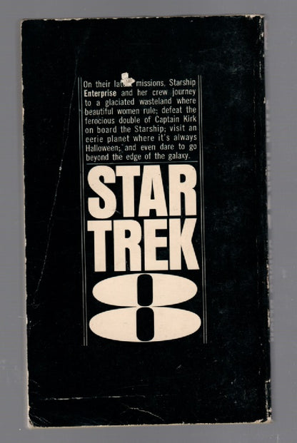 Star Trek 8 Classic Science Fiction paperback science fiction Star Trek book