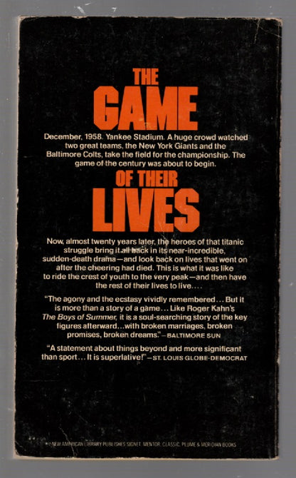 The Game of Their Lives Nonfiction paperback Sports Books