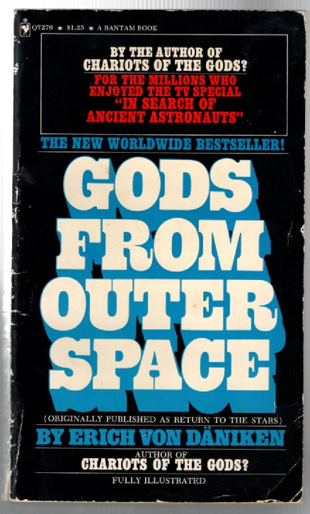 Gods From Outer Space paperback reference UFO Vintage Books