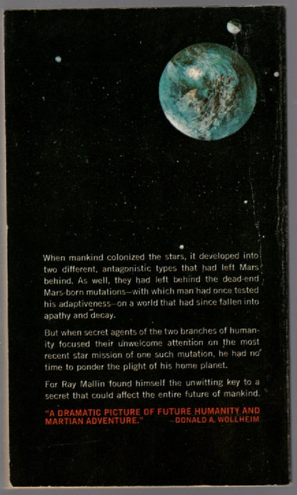 Born Under Mars paperback science fiction Vintage Books