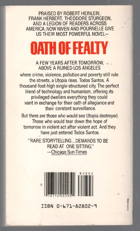 Oath of Fealty paperback science fiction Books
