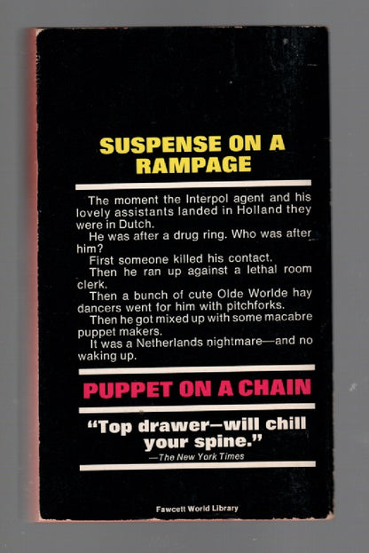 Puppet On A Chain Crime Fiction paperback thrilller Books