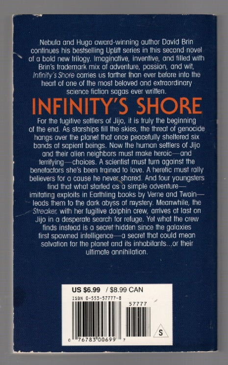 Infinity's Shore paperback science fiction Books