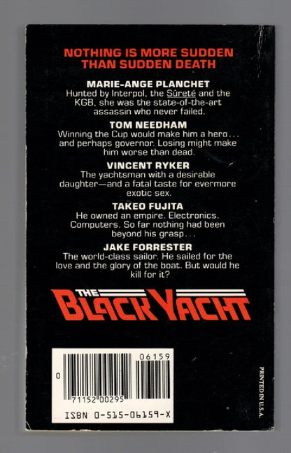 The Black Yacht paperback thrilller book