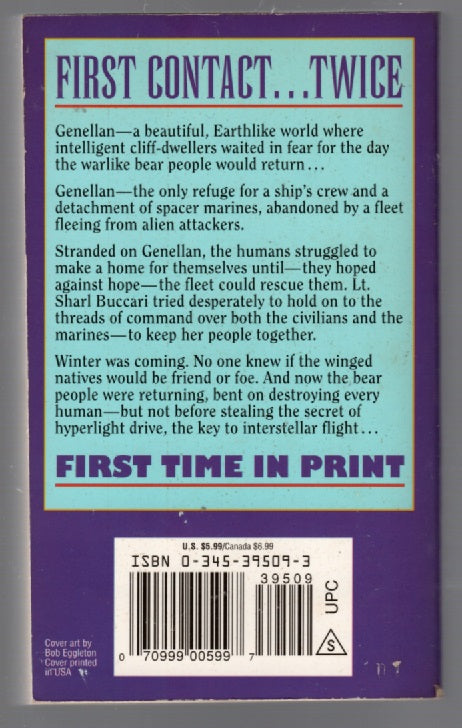 Genellan: Planetfall Alien paperback Science science fiction Books