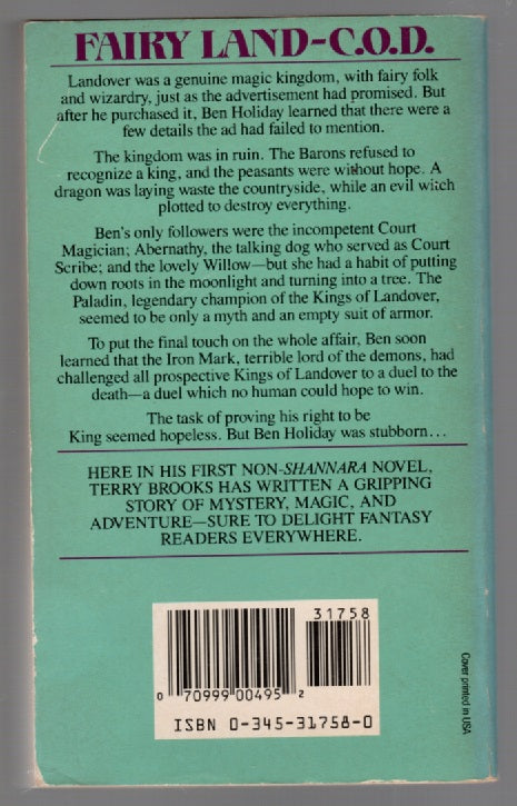 Magic Kingdom For Sale. Sold fantasy paperback book