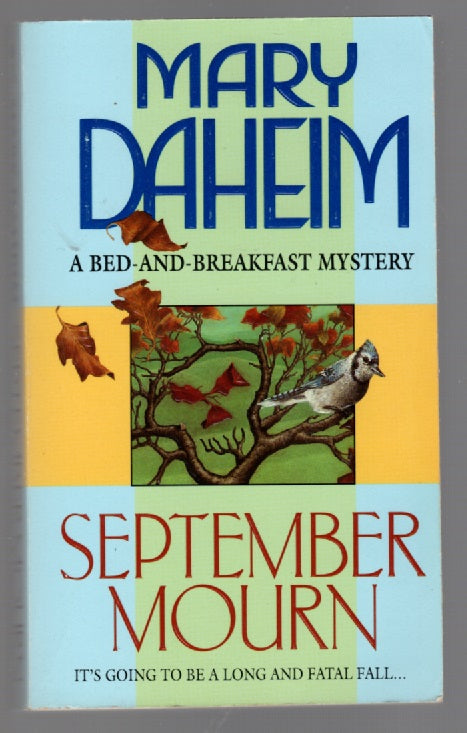 September Mourn Crime Fiction mystery paperback book