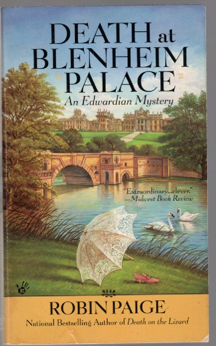 Death At Blenheim Palace Crime Fiction mystery paperback book