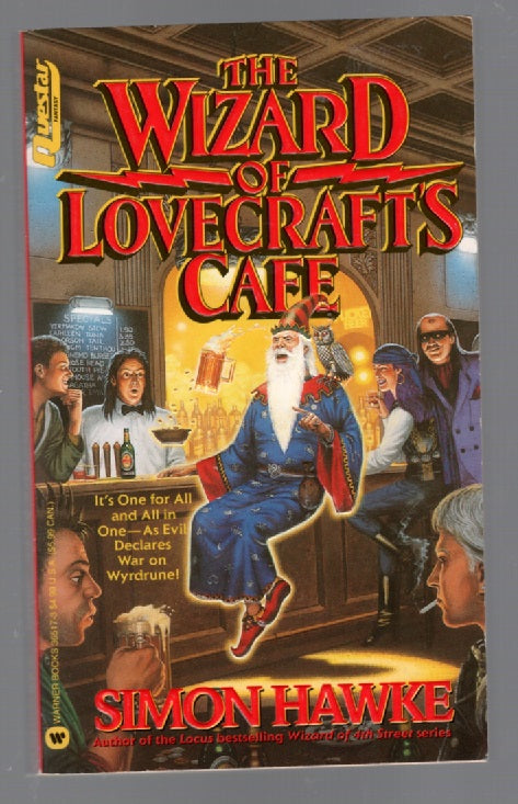 The Wizrd Of Lovecraft's Cafe fantasy paperback book