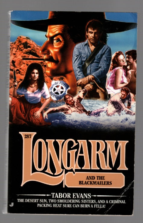 Longarm And The Blackmailers paperback Western book