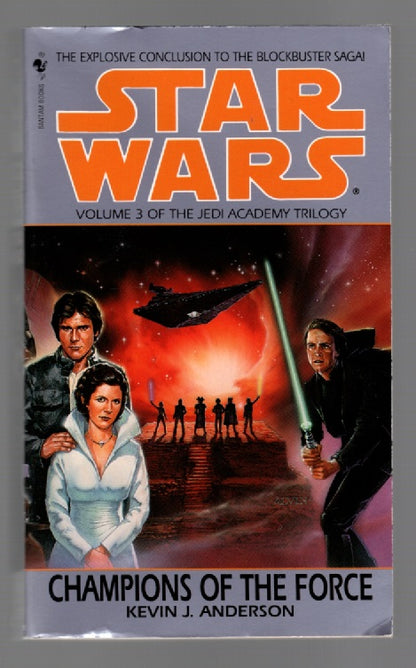 Star Wars Champions Of The Force paperback science fiction Space Opera star wars Books
