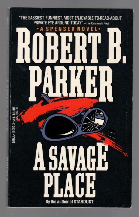 A Savage Place Crime Fiction mystery book