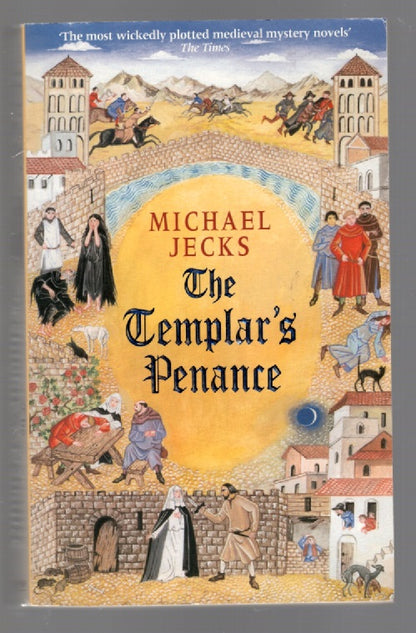 The Templar's Penance Crime Fiction historical fiction mystery paperback book