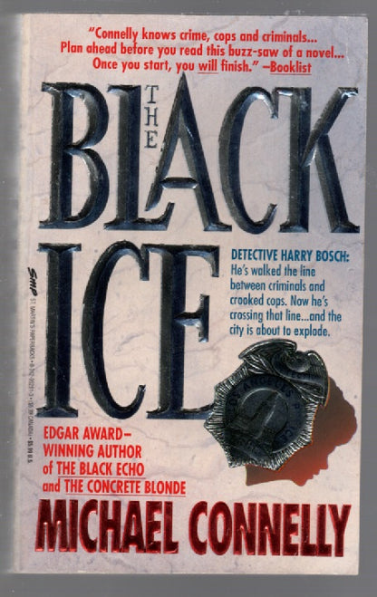 The Black Ice Literature paperback thrilller