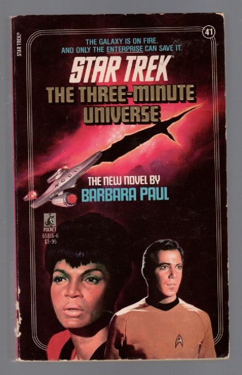 Star Trek The Three Minute Universe #41 paperback science fiction Space Opera Star Trek book
