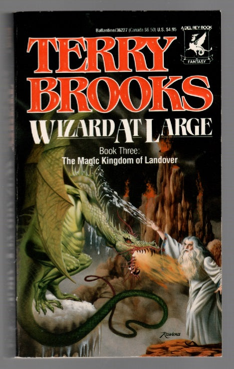 Wizard At Large fantasy paperback book