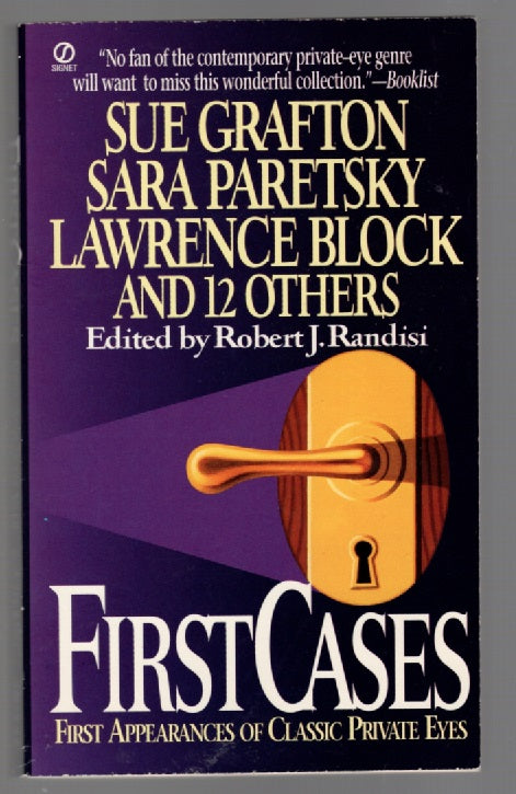 First Cases anthology Crime Fiction mystery paperback Suspense thrilller book