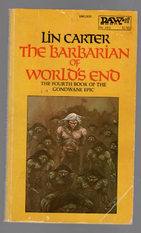 The Barbarian Of World's End Classic fantasy paperback science fiction Vintage book