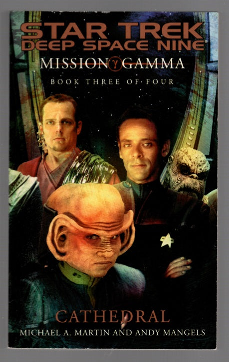 Star Trek Deep Space Nine Cathedral paperback science fiction Space Opera Star Trek book