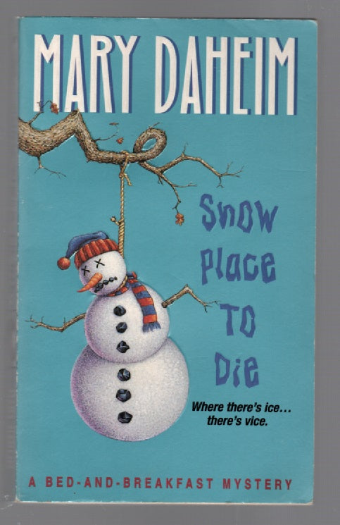 Snow Place To Die Crime Fiction mystery paperback book