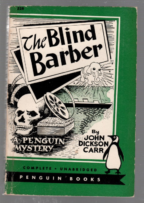 The Blind Barber mystery paperback Vintage Books