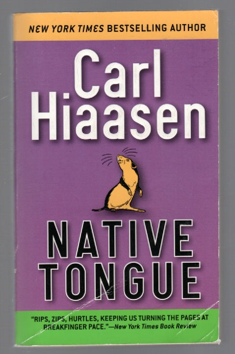 Native Tongue Crime Fiction mystery paperback book