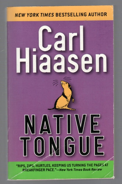 Native Tongue Crime Fiction mystery paperback book