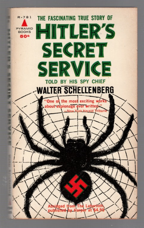Hitler's Secret Service History Military Military History Nonfiction paperback Vintage World War 2 World War Two Books