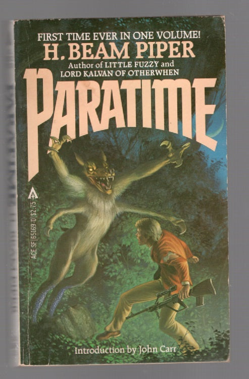 Paratime paperback science fiction book