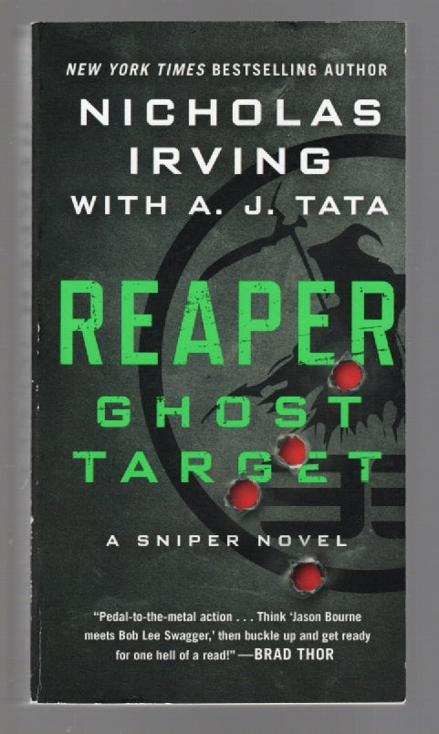 Reaper Ghost Target Military Fiction paperback thrilller book