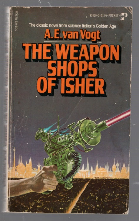 The Weapon Shops of Isher paperback science fiction Vintage Books